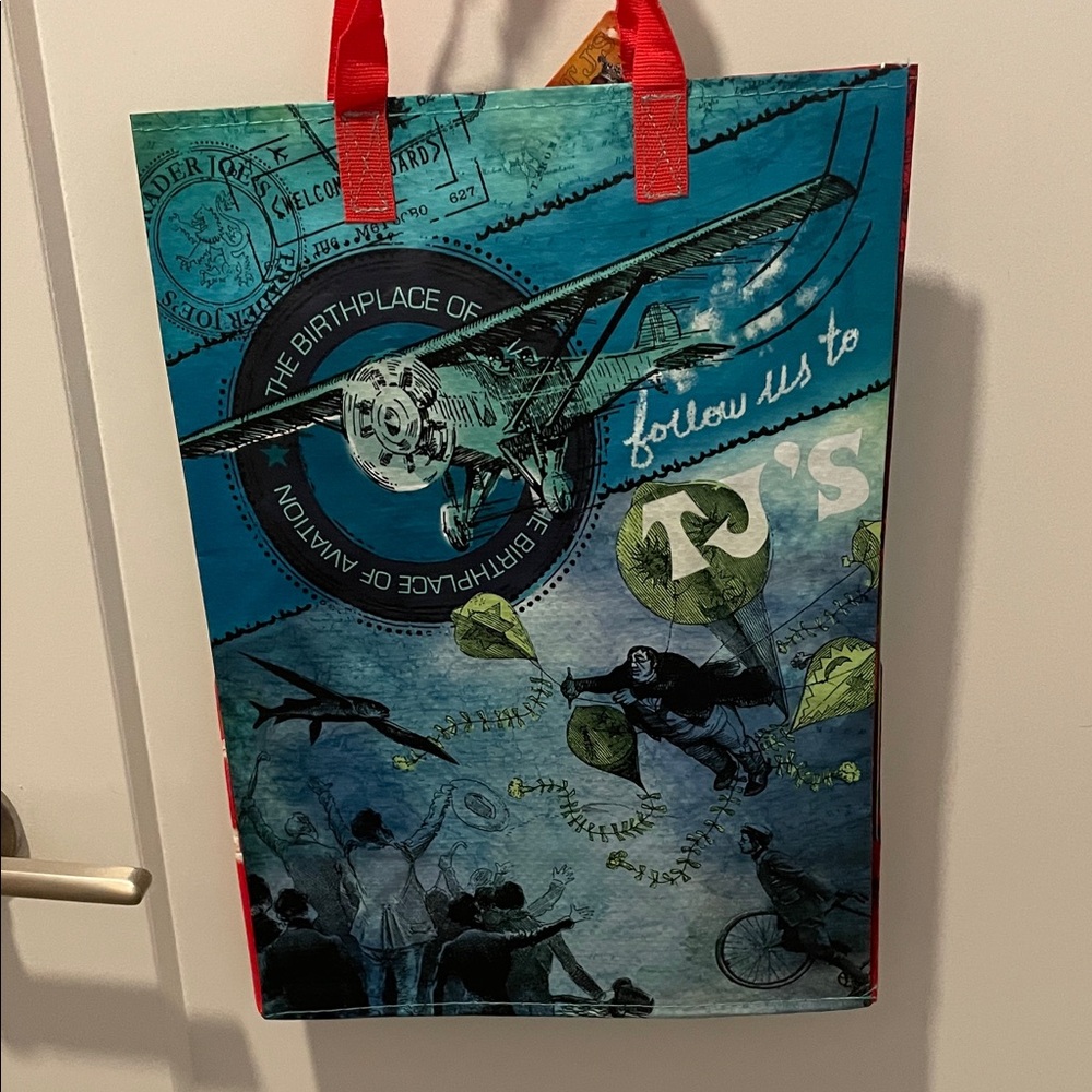 Trader Joe’s OH Ohio reusable shopping Tote Bag NWT